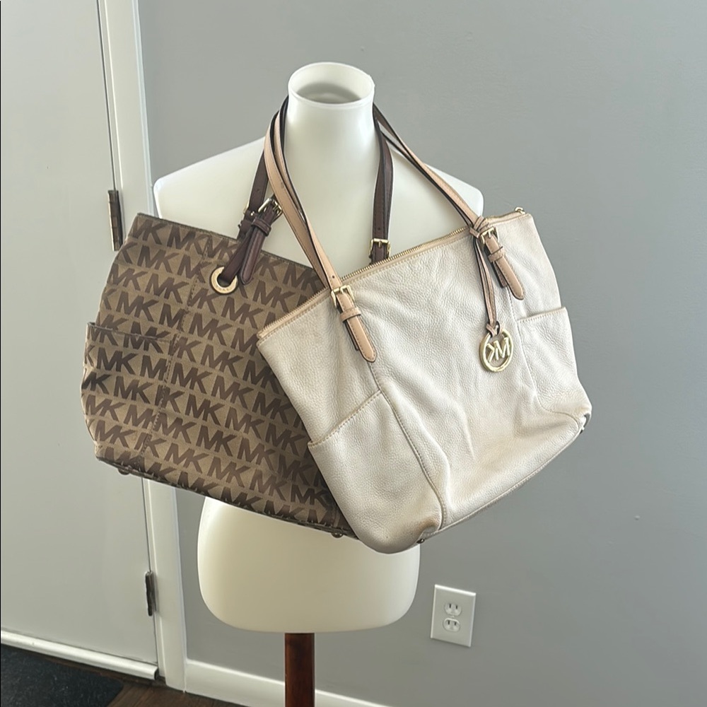 Michael Kors Tan Tote Bag